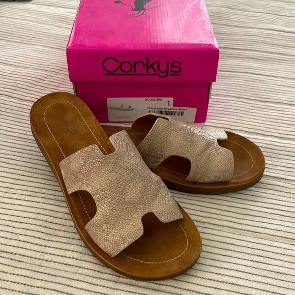 Corkys Shoes - Corky slip on sandals